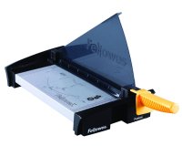 Cisaille fellowes fusion a4 capacité coupe 10f presse manuelle protection safecut coupe rabattable 550x210x65omm