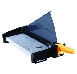 Cisaille fellowes fusion a4 capacité coupe 10f presse manuelle protection safecut coupe rabattable 550x210x65omm