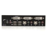StarTech.com Commutateur KVM 2 Ports DVI, USB et Audio - Switch KVM - 1920x1200