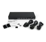 StarTech.com Commutateur KVM USB DVI 8 ports à montage en rack 1U