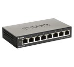 D-Link DGS-1100-08V2 Géré L2 Gigabit Ethernet (10/100/1000) Noir