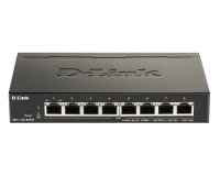 D-Link DGS-1100-08PV2 Gestionado L2/L3 Gigabit Ethernet (10/100/1000) Energía sobre Ethernet (PoE) Negro