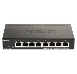 D-Link DGS-1100-08PV2 Gestionado L2/L3 Gigabit Ethernet (10/100/1000) Energía sobre Ethernet (PoE) Negro