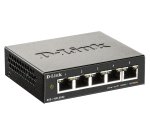 D-Link DGS-1100-05V2/E commutateur réseau Géré L2 Gigabit Ethernet (10/100/1000) Noir