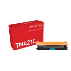 Everyday Toner ™ di Xerox Ciano compatibile con Brother TN-421C, Capacità standard