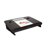 Porte-documents fellowes hana lt 5 niveaux reglage plateau  coulissant espace rangement   et chargement integre noir