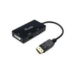 Equip DisplayPort to VGA / HDMI / DVI Adapter