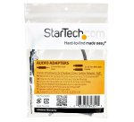 StarTech.com Adaptateur pour casque avec prises pour écouteur et microphone séparées - Mini-Jack 3,5mm 1x (M) 2x (F) - Noir