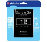 Verbatim Disque dur portable USB Store 'n' Go 3.0, 1 To, noir