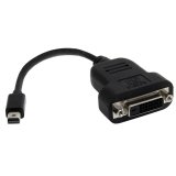 StarTech.com Adaptateur Mini DisplayPort vers DVI - Convertisseur Actif Mini DisplayPort vers DVI-D - Vidéo 1080p - Câble mDP ou Thunderbolt 1/2 Mac/PC vers DVI, mDP vers DVI Single-Link