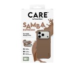 PanzerGlass CARE™ by ® Samba Case Espresso w. MagSafe iPhone 17 Pro mobiele telefoon behuizingen Hoes Bruin