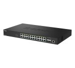 D-Link DMS-1250-28P/E commutateur réseau Géré L2 2.5G Ethernet (100/1000/2500) Connexion Ethernet, supportant l'alimentation via ce port (PoE) Noir