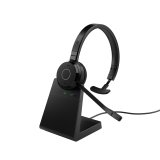 Jabra Evolve 65 TE Auriculares Inalámbrico y alámbrico Diadema Oficina/Centro de llamadas USB tipo A Bluetooth Base de carga Negro