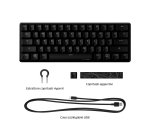 HyperX Alloy Origins 60 – Tastiera meccanica da gaming – HX Red (layout USA)