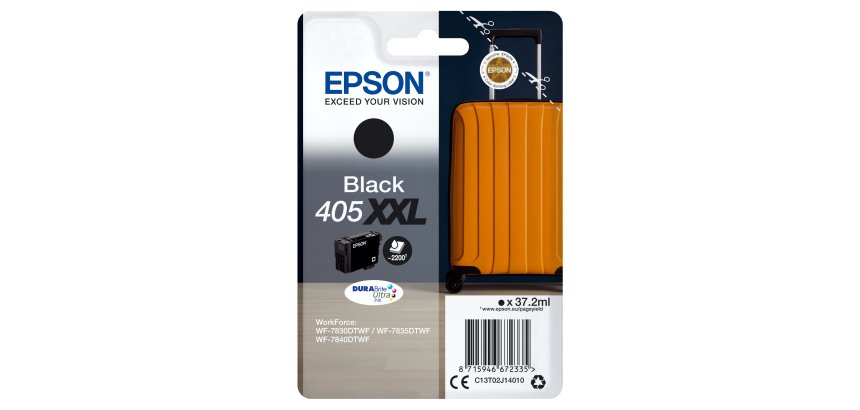Epson Singlepack Black 405XXL DURABrite Ultra Ink