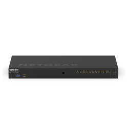 NETGEAR M4250-10G2XF-PoE++ Géré L2/L3 Gigabit Ethernet (10/100/1000) Connexion Ethernet, supportant l'alimentation via ce port (PoE) 1U Noir