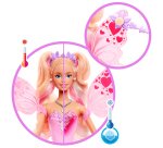 Barbie Fantasy Fairy Doll with Color-Change Wings and Outfit, Includes Toy Wand with Sponge & Fashion Accessories