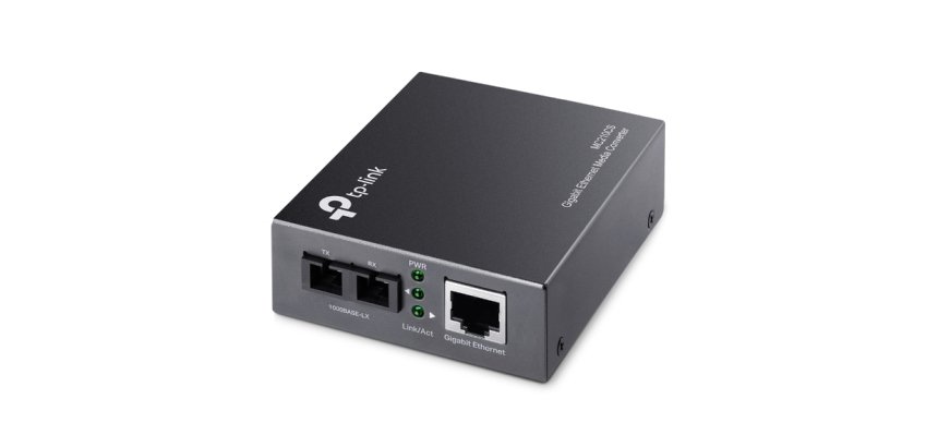 TP-Link MC210CS convertisseur de support réseau 1000 Mbit/s 1310 nm Monomode Noir