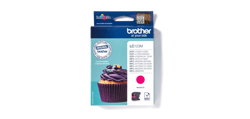 Brother LC123M ink cartridge 1 pc(s) Original Magenta