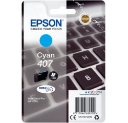 Epson Inchiostro ciano singolo DURABrite Ultra Tastiera 407L