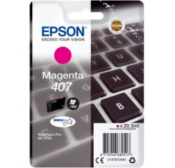Epson 407L Keyboard DURABrite Ultra Single Magenta Ink