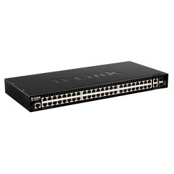 D-Link DGS-1520-52/E switch Gestionado L3 10G Ethernet (100/1000/10000) 1U Negro