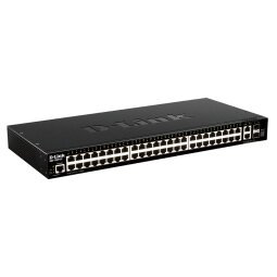 D-Link DGS-1520-52/E switch Gestionado L3 10G Ethernet (100/1000/10000) 1U Negro