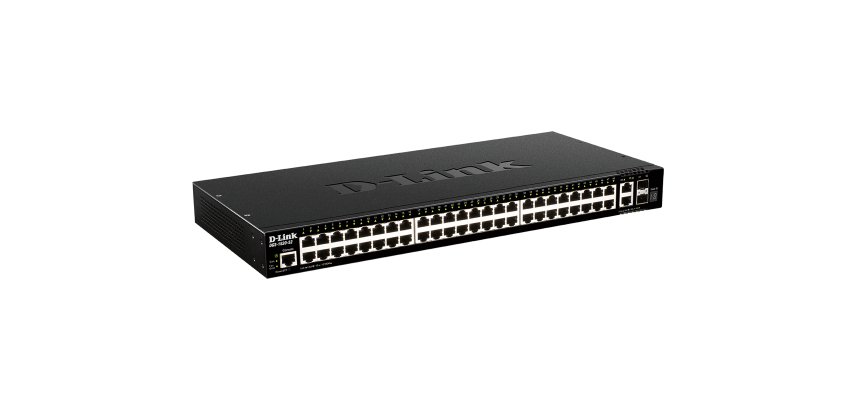D-Link DGS-1520-52/E switch Gestionado L3 10G Ethernet (100/1000/10000) 1U Negro