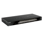 D-Link DGS-1520-28/E commutateur réseau Géré L3 10G Ethernet (100/1000/10000) 1U Noir