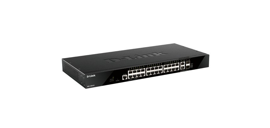 D-Link DGS-1520-28/E commutateur réseau Géré L3 10G Ethernet (100/1000/10000) 1U Noir