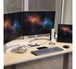 StarTech.com Dual-monitor USB 3.0 docking station met DVI en verticale standaard