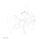 Neomounts FPMA-W250BLACK Soporte de pared para monitor/TV 10-30" - movimiento completo