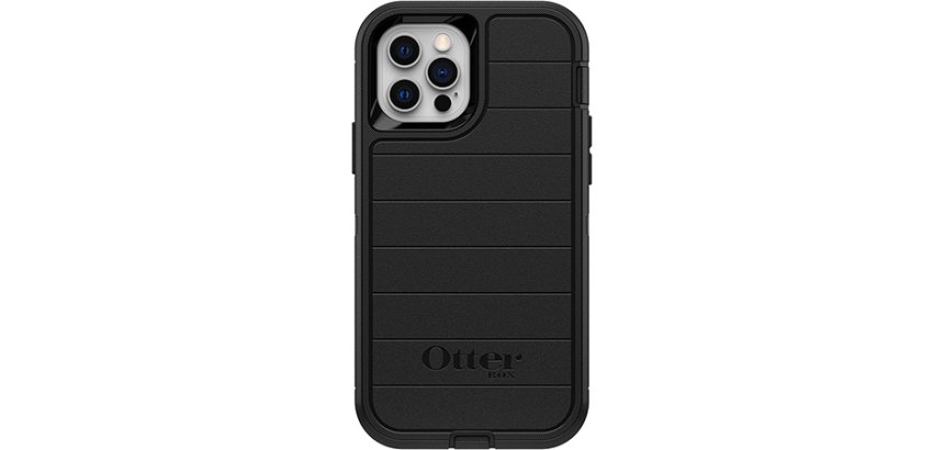 OtterBox Defender Series pour Apple iPhone 12/iPhone 12 Pro, noir - produits livrés sans emballage