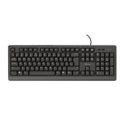 Trust Primo tastiera Universale USB QWERTY Inglese UK Nero