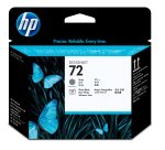HP 72 têtes d'impression grise et noir photo