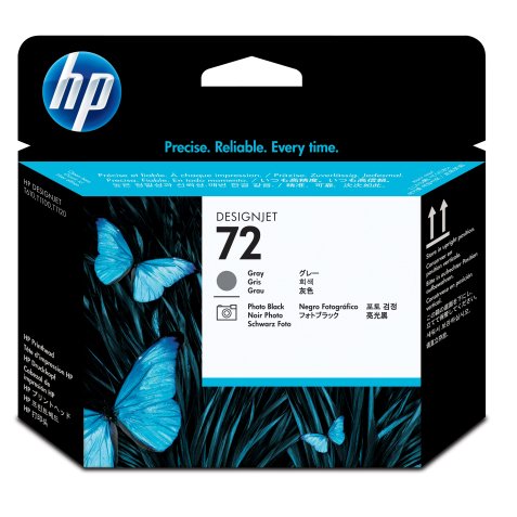 Ink-jet hp 72 cabezal gris y negro foto designjet t610/1100
