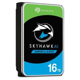 Seagate Surveillance HDD SkyHawk AI disque dur 16 To 7200 tr/min 256 Mo 3.5" Série ATA III