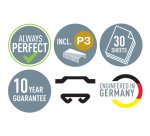 Cosy Agrafeuse de bureau, 30 feuilles, agrafes 24/6 et 26/6, bleu, 55670061