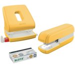 Cosy Agrafeuse de bureau, 30 feuilles, agrafes 24/6 et 26/6, jaune, 55670019