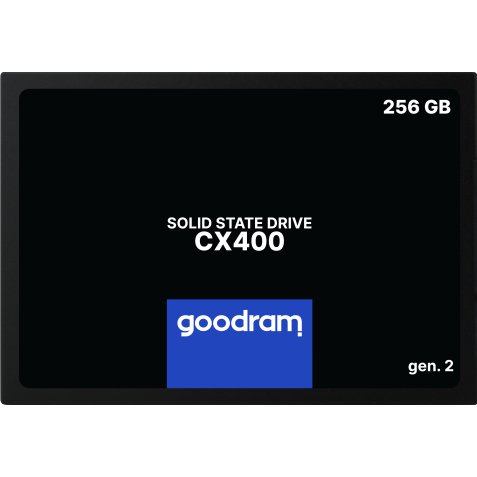 Goodram CX400 gen.2 256 GB 2.5" Serial ATA III 3D TLC NAND