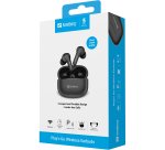 Sandberg 126-51 True Wireless Stereo (TWS) Headset Music/Daily Bluetooth Black