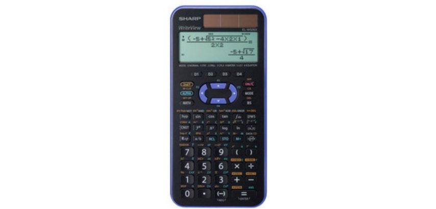Sharp EL-W506TBSL calcolatrice Desktop Calcolatrice scientifica Nero