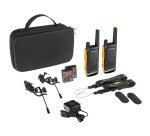 Motorola Talkabout T82 Extreme Twin Pack two-way radio 16 channels Black, Orange