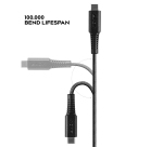 Lindy Câble renforcé USB type C vers Lightning, charge & synchro, 2m