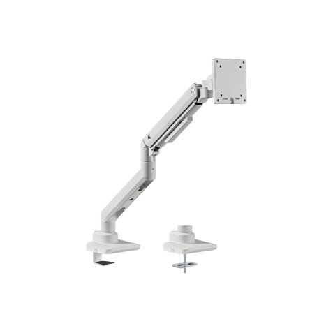 Equip 17"-49" Heavy-Duty Monitor Desk Mount Bracket, White