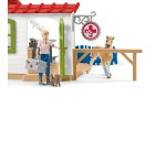 Boite de jeux schleich farm world clinique veterinaire    avec animaux domestiques