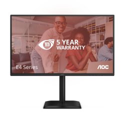 AOC E4 Q27E4CV écran plat de PC 68,6 cm (27") 2560 x 1440 pixels Quad HD LED Noir