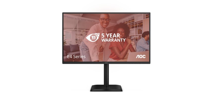 AOC E4 Q27E4CV écran plat de PC 68,6 cm (27") 2560 x 1440 pixels Quad HD LED Noir