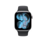 Apple Watch Series 11 OLED 42 mm Numérique 374 x 446 pixels Écran tactile Gris Wifi GPS (satellite)