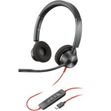 POLY Micro-casque Blackwire 3320 stéréo USB-C + adaptateur USB-C/A